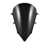 Fit For H0nda CBR650R 2019 2020 2021 2022 2023 2024 Motorcycle Double Bubble Front Windshield Windscreen Wind Deflector Street(BLK)