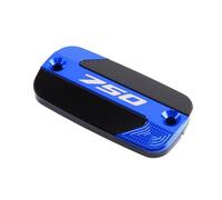 Fit For H0NDA Forza 750 FORZA750 2020 2021 2022 Motorcycle CNC Tank Cover Brake Master Cylinder Front Fuel Fluid Reservoir Cap(1 piece Blue G)