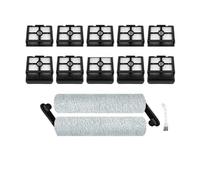 Fit For H12 Pro / H12 Plus Wet Dry Vacuum Cleaner Soft Roller Brush Hepa Filter Accessories Replacement Spare Parts (Color : Set H)