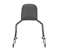 Fit For Harley Softail 2018-2025 Equipped with Two-up Seats Motorcycle Black 17" Passenger Sissy Bar Luggage Rack Pad