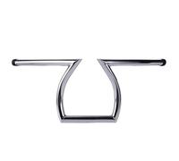 Fit For Harley Sportster XL 883 1200 Softail Dyna1" Handlebar Drag Z Bar Ape Hanger(Chrome)