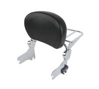 Fit For Harley Touring Road King Classic 1997-2008 2007 Motorcycle Detachable Backrest Sissy Bar Luggage Rack Luggage Rack Pad(Chrome)