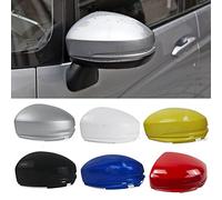 Fit For Hon-da Fit For Jazz GK5 Shuttle 2014-2020 Car Exterior Wing Door Side Rear View Mirror Cover Cap Lid,red Left