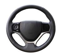 Fit For Honda Civic 9 2012-2015, Hand Sewn Steering Wheel Cover, leather steering wheel cover, wheel cover, non-slip