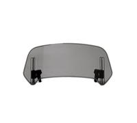 Fit For Honda NC750X NC750S NC700X X-ADV 750 Integra750 CTX700 NSS750 Motorcycle Windshield Extension Adjustable Spoiler Deflector(A Large Smoke)