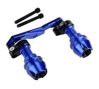 Fit For Honda Pcx125 Pcx150 Pcx160 Modified Exhaust Pipe Anti-Fall Stick Anti-Collision Ball Reversing Protection Motorcycle Frame Sliders Anti Crash Protector(BLUE)