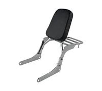 Fit For Honda Rebel 250 CMX250C 1985-1987 1996-2017 Sissy Bar With Luggage Rack Rear Passenger Backrest Pad Luggage Rack Pad