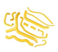 Fit for Honda VFR800 VFR 800 FI VTEC 2002-2013 Motorcycle Silicone Radiator Coolant Hose Pipe Kit intercooler Turbo Hose Pipe(Yellow)