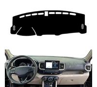 Fit for Hyundai Venue 2019-2023 Dashboard Cover Non-Slip Dash Board Covers Car Dashboard Cover Car Interior Accessories(Lhd Red Edge)