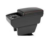 Fit For Ibiza 6j Ibiza 6L Armrest Box For Seat Ibiza Car Armrest Central Storage Box Retrofit With USB Interior Car Accessories(B3 white line 6 usb)