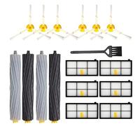 / Fit For iRobot Roomba 875 Robotic Vacuum Cleaner Roller Side Brush Hepa Air filter Kits Parts Accessories Sweeper (Color : Set)