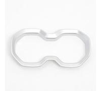 Fit for Jeep Renegade 2014-2017, Car Cup Holder Trim, Chrome Sturdy Center Console Cup Holder Frame, Car Accessories