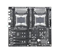 Fit For JINGSHA X99 D4 DUAL Motherboard LGA 2011 V3 Set Xeon E5 2698 V4 CPU 8 * 16GB DDR4 RAM Combo Mainboard Kit motherboard