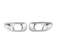 Fit for JL Sahara 2018-2022 Car Fog Light Trim Car ABS Silver Fog Light Frame Trim Car …