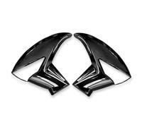 Fit For KAWASAKI ER-6N ER6N ER 6N 2009-2011 Motorcycle Accessorie Front Radiator Frame Side Panel Cover Trim Cover Radiator Guard(A-Glossy Black)