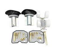 Fit For Kawasaki KLE500 Plunger Vacuum Diaphragm And Float Parts KLE 500 Motorcycle Carburetor Repair Kit Fuel Petrol Tap Switch(2 sets A)