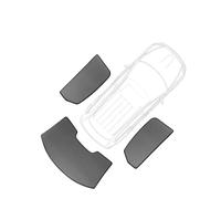 Fit For Kia RIO 2017-2024 Magnetic Sun Shade Car Sun Visor Front Windshield Curtains Summer Window Sunshade(3Pcs Rear Windshield)