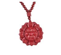 Fit for Luxury Red Cinnabar Eight Treasures Pendant - Natural Genuine Gemstone Women's Jewelry - Energy Gift & Seller