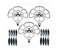 Fit for LYZRC L200 4K Drone Accessories L200Pro Max RC Quadcopter Engine Spare Parts Brushless Motor Arm Propeller Blade Maple Leaf Wing KIT(Blade Guard kit 3)