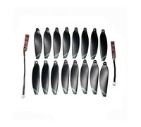 Fit for LYZRC L200 4K Drone Accessories L200Pro Max RC Quadcopter Engine Spare Parts Brushless Motor Arm Propeller Blade Maple Leaf Wing KIT(Front Rear ESC Blade)