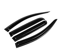 Fit For Mazda 3 2013-2018 Rain Sun Guard Vent Wind Deflector Weathershield Slim Moulding Trim Window visor(Only for Sedan)
