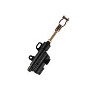 Fit For Motorcycle Rear Brake Foot Hydraulic Master Cylinder Pit Pro Trail Dirt Quad Bike ATV Dune Buggy(Black)