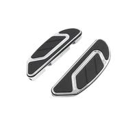 Fit for Motorcycle Rear Passenger Floorboard Footboard(Chrome)