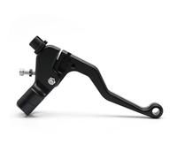 Fit for Motorcycles Motorbike Dirt Bike Sport Street Bikes New Long Type Stunt Clutch Lever Easy Pull Cable System Universal(Long Black only)