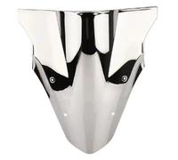 Fit For Ninja 650 ER6F 2012 2013 2014 2015 2016 ER-6F ER 6F Windscreen Screen Double Bubble Windshield Wind Deflectors(Chrome)
