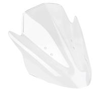 Fit For Ninja ER6N ER650 ER 6N ER-6N 2012 2013 2014 2015 2016 Double Bubble Windshield Windscreen Screen Wind Deflectors(Transparent 1)
