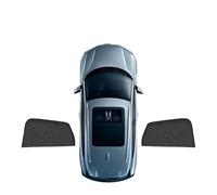 Fit For NISSAN Teana Altima 2002-2024 Double-Layer Magnetic Car Sunshade Curtain Side Window Privacy Cover(Fit for Teana rear 2002-2006)
