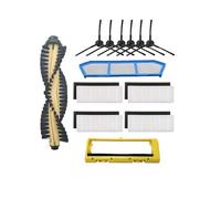 Fit For NR15 NR15 Robot Vacuum Cleaner Replacement Spare Parts Main Side Brush Hepa Filter Mop Cloth Rag (Color : Set D)
