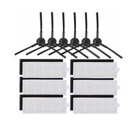 Fit For NR15 NR15 Robot Vacuum Cleaner Replacement Spare Parts Main Side Brush Hepa Filter Mop Cloth Rag (Color : Set A)