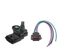Fit For Opel Astra H J Zafira A Vectra C Meriva B Brera 0281006077 MAP Sensor Boost Turbo 0281002437 Car Air Mass Sensors(Sensor and Plug)