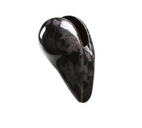 Fit for Panamera for Macan 911 718 for Boxster for Cayman 2008-2020 Real Carbon Fiber Car Shift Knob Protection Cover Trim Stickers Car Interior Moulding(Forged Pattern)