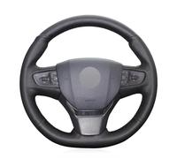 Fit For Peugeot Expert 2016-2022,Stitch Steering Wheel Cover,Black Leather Steering Wheel Wrap,Non-Slip Car Steering Wheel Cover
