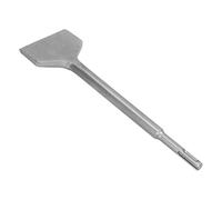 Fit for Plus Chisel, Chisel Bits Compatible with Tile and Thinset Removal, 3in X 10in Round Shank Demolition Hammer, Wall and Floor Scraper Tool for Demolition and Construction