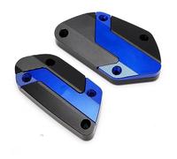 Fit For R1250 RT 1250RT 2018-2024 R1250RT 2022 Aluminum Front Brake Clutch Fluid Reservoir Cover & Engine Oil Filler Cap(2 brake caps blue)