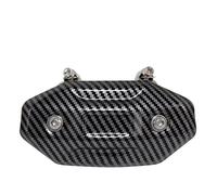 Fit For Racing Dirt Moto ADV Scooter Exhaust Pipe Carbon Protector Escape Heat Shield Cover Guard Anti-scalding Cover Exhaust Heat Shield Motorcycle Exhaust Cover(B)