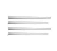 Fit For RAM 1500 2018-2020 Stainless Steel Car Window Trim Decoration Chrome Strips Stickers Accessories Edge Trim,Car Door Protectors