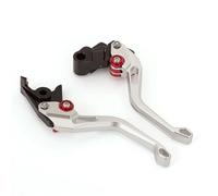 Fit for Royal Enfield Interceptor 650 / Continental 2018 2019 2020 2021 2022 Motorcycle 3D Short 148MM Brake Clutch Lever(148mm Silver)