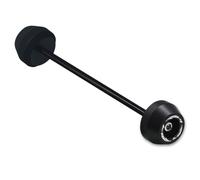 Fit For RSV4 RSV4-R RSV4-RR RSV4-RF 2009-2018 Front & Rear Wheel Fork Axle Sliders Cap Crash Falling Protector Motorcycle Frame Sliders Exhaust Frame Sliders(Black,Rear)