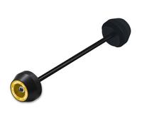 Fit For RSV4 RSV4-R RSV4-RR RSV4-RF 2009-2018 Front & Rear Wheel Fork Axle Sliders Cap Crash Falling Protector Motorcycle Frame Sliders Exhaust Frame Sliders(Gold,Front)