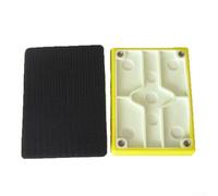 Fit For Sanding Pad for Use with a Range of Abrasives on Wood Stone and Metal 70 by 100mm Specification