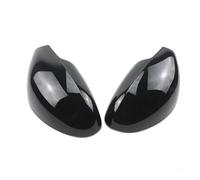 Fit For Seat Leon MK1 1M 1999-2006 Car Rearview Mirror Cover Side Wing Protect Frame Covers Trim Carbon Look And Bright Black Car Wing Mirror Covers Caps