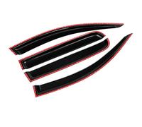 Fit For Skoda Octavia 2015-2019 Window Visors Rain Sun Guard Vent Wind Deflector Weathershield Slim Moulding Trim Window visor