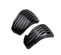 Fit For Softail Slim FLSL Standard FXST Low Rider ABS Plastic Battery Side Covers Guard Motorcycle(Black A Striped)