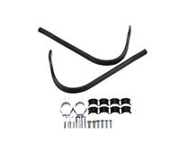 Fit For Standard Handlebars Aluminum Accessories Handguard Motorcycle 22mm7/8" Handlebar Protection Motorcycle Brake Protector(Black)
