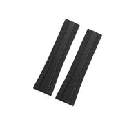 Fit for Superocean Navigator/Avenger Breitling Rubber Watch Strap Width 22mm With Folding Buckle 18mm Watch Accessories(Black No buckle)