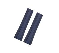Fit for Superocean Navigator/Avenger Breitling Rubber Watch Strap Width 22mm With Folding Buckle 18mm Watch Accessories(Blue No buckle)